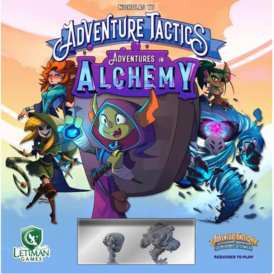 Adventure Tactics: Adventures in Alchemy - Strategy Board Game for Adults & Teens - Perfect for Game Nights & Fantasy RPG Enthusiasts