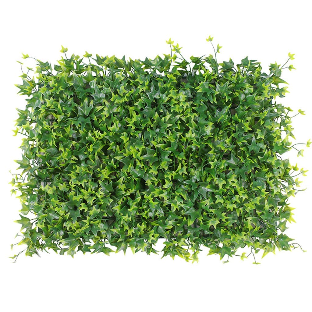 12 Pack Artificial Hedge Plants - Realistic Greenery Panels for Indoor & Outdoor Decor | Perfect for Privacy Fences, Garden Walls, and Home Office Backdrops