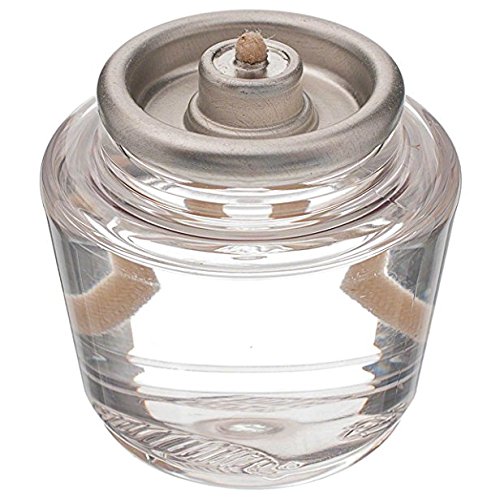 D'light Online Liquid Wax Disposable Clear Plastic Fuel Cells - 15 Hour Dripless Smokeless Liquid Candles (96 Pack) for Home Decor, Wedding Centerpieces & Romantic Ambiance Lighting