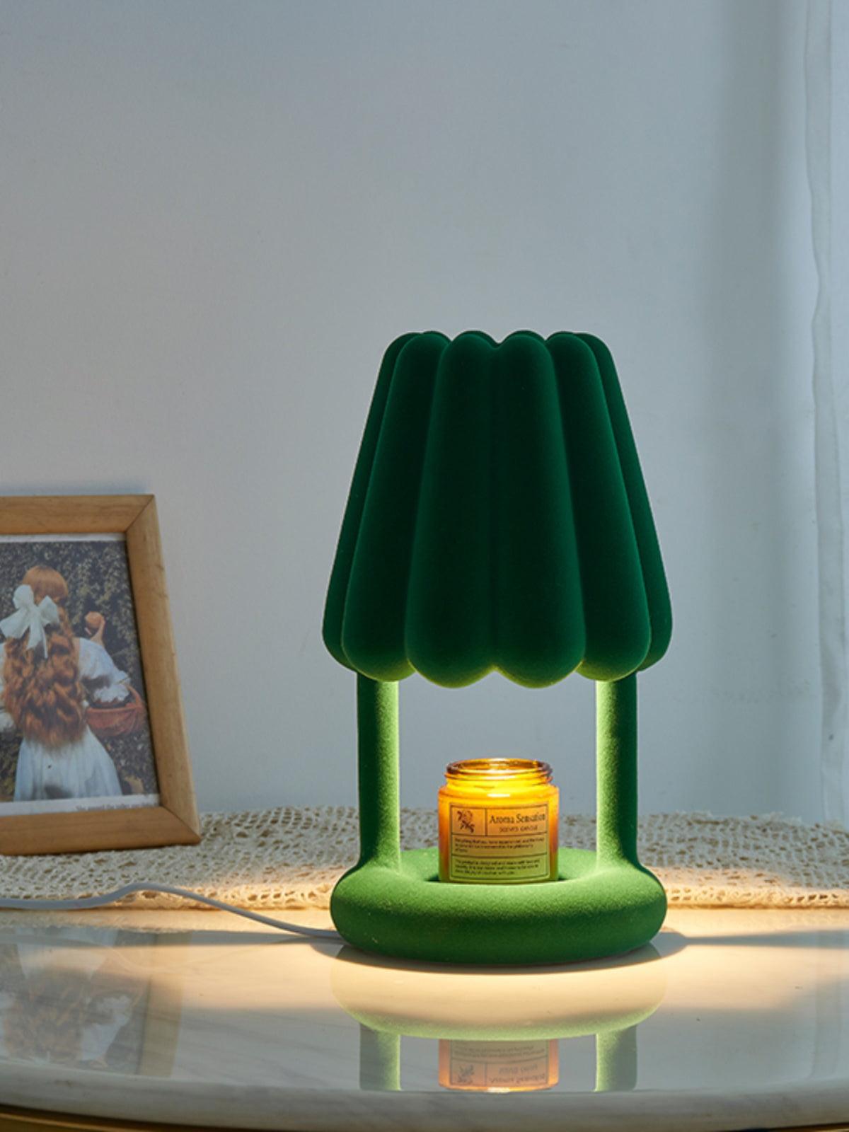 Coral Ice Cream Table Lamp - Decorative LED Night Light for Bedroom, Living Room & Kids Room - Perfect for Home Decor & Gift Giving