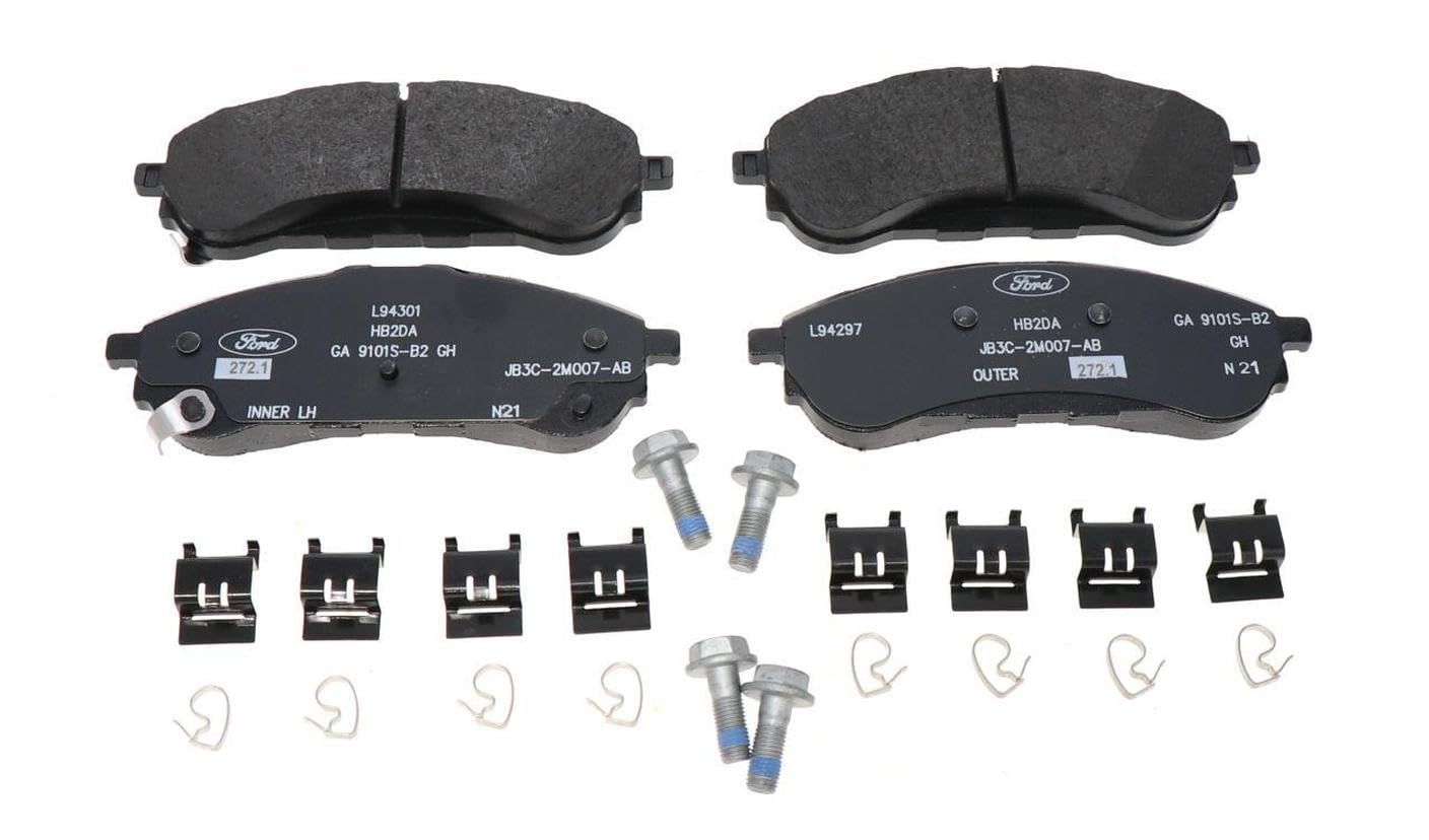 Motorcraft Brake Pads - Premium Quality Front & Rear Brake Pads for Ford, Lincoln Vehicles | Durable Friction Material, Quiet Performance | Perfect for Daily Commuting, Highway Driving & Heavy-Duty Use