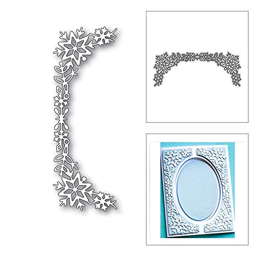 Metal Arch Border Frame Paper Cutting Dies for Scrapbooking, Photo Albums, Cards | DIY Embossing Stencils for Handmade Greeting Cards, Invitations, and Home Decor Projects