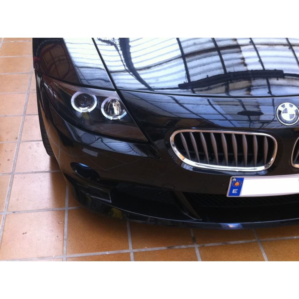 2003-2008 BMW Z4 Spyder Projector Headlights - HID Model with LED Halo (Black) | Part# 5029676 | Upgrade Your Night Driving & Style