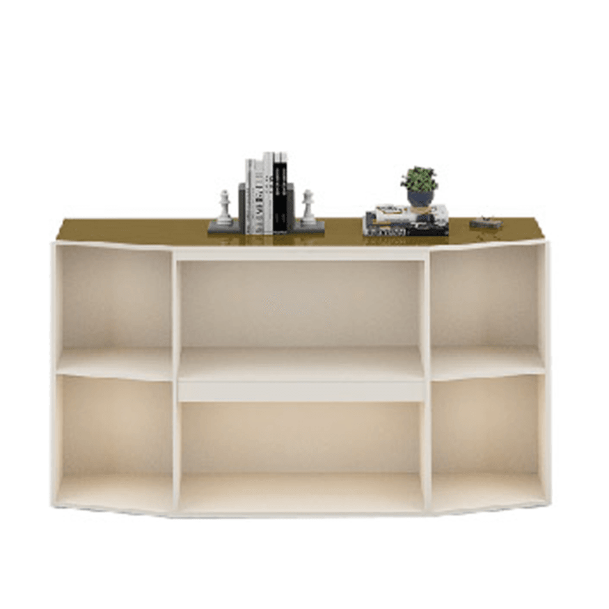 Levon Sideboard - Modern Buffet Cabinet with 2 Doors & 4 Drawers for Dining Room Storage | Perfect for Home, Office, and Restaurant Use