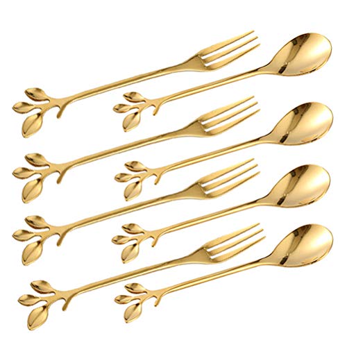 4 Spoons 4 Forks-Gold