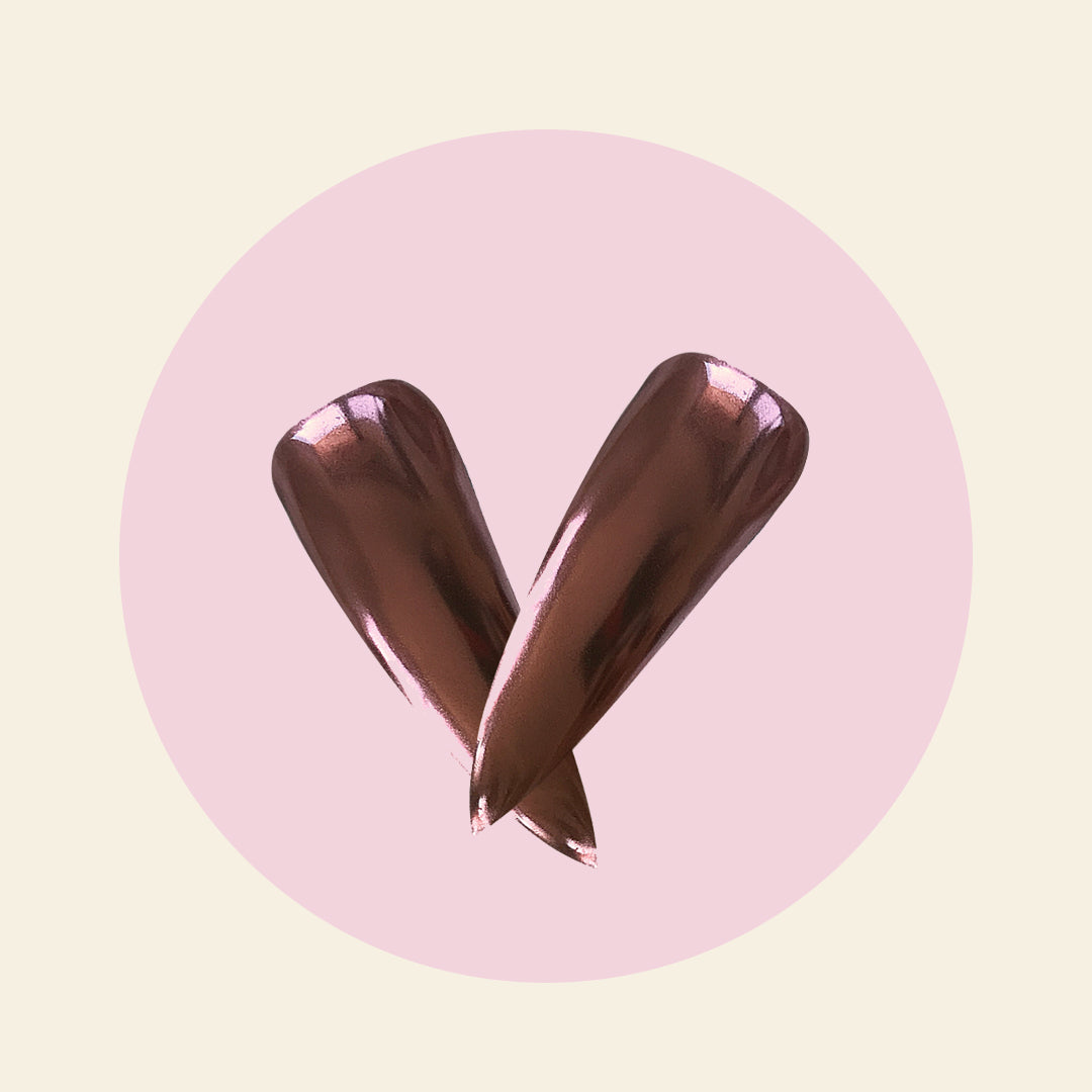 Mitty Essentials Chrome Powder - Rose Gold Makeup Powder for Highlighting & Contouring | Perfect for Face, Eyes, and Body | Ideal for Everyday Glam & Special Occasions