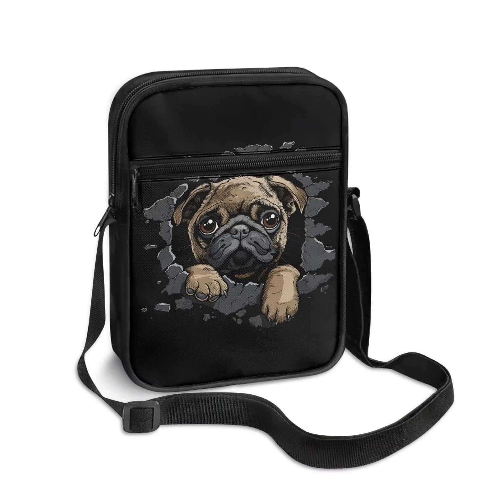 Stylish Unisex Shoulder Bag - Adjustable Crossbody Messenger Bag for Women & Men, Perfect for Work, Cycling & Everyday Use
