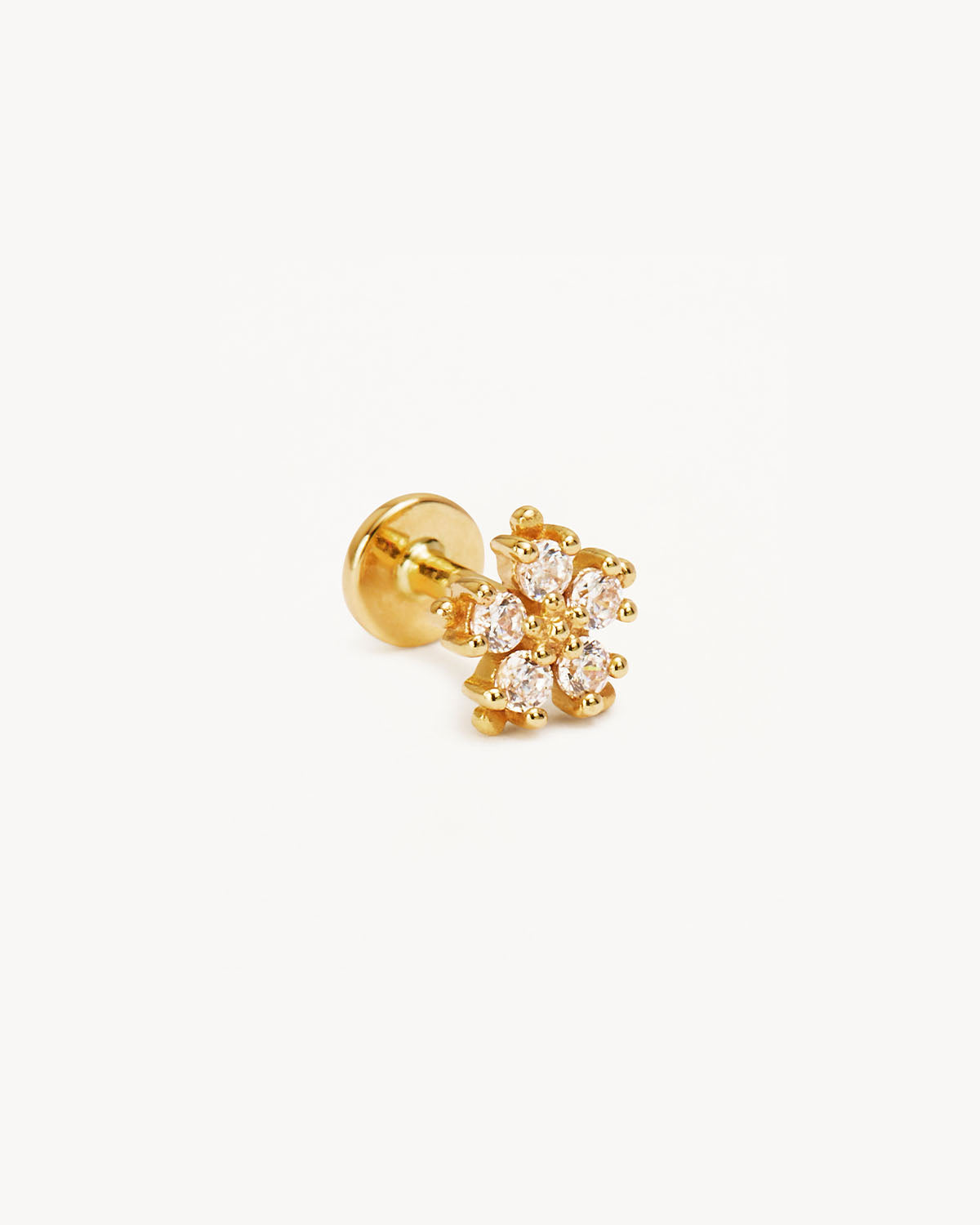 14K Solid Gold Snowflake Cartilage Earring - Dainty Cartilage Hoop Earrings for Women - Perfect for Christmas Gifts, Winter Fashion & Everyday Wear