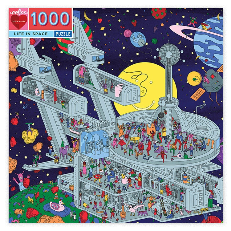 1000 Piece Impossible Jigsaw Puzzle for Adults - Challenging & Unfinishable Brain Teaser - Perfect for Family Game Night & Stress Relief