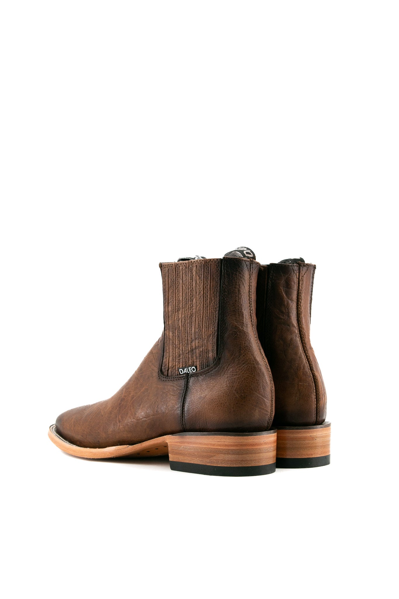Men's Square Toe Ankle Boots - Comfortable Leather Work Boots for Men, Casual & Outdoor Wear - Perfect for Hiking, Work & Everyday Use