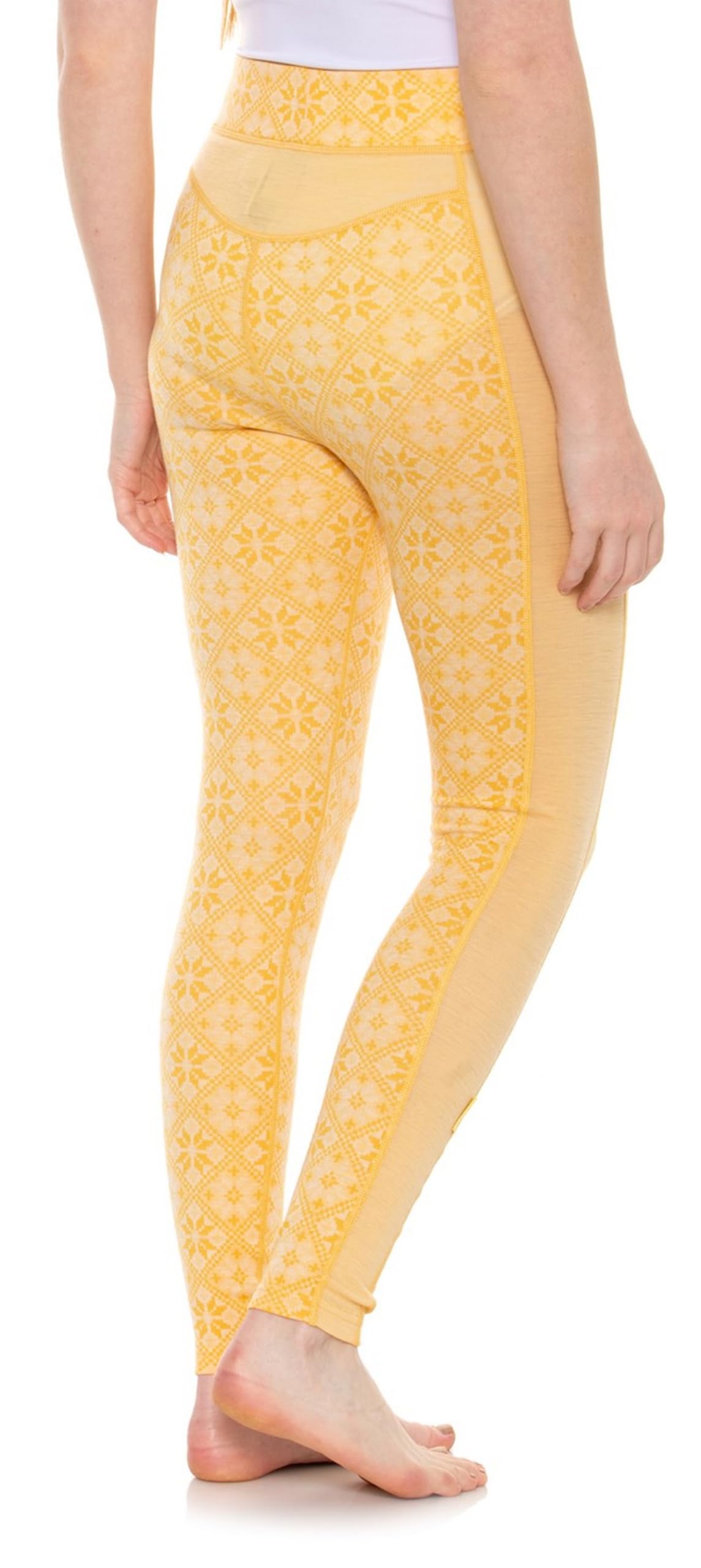 Kari Traa Rose High Waist Women's Thermal Leggings - 100% Merino Wool Base Layer Pants for Hiking, Skiing & Winter Outdoor Activities