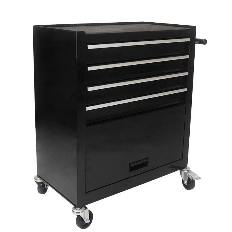 Black With 4 Drawer