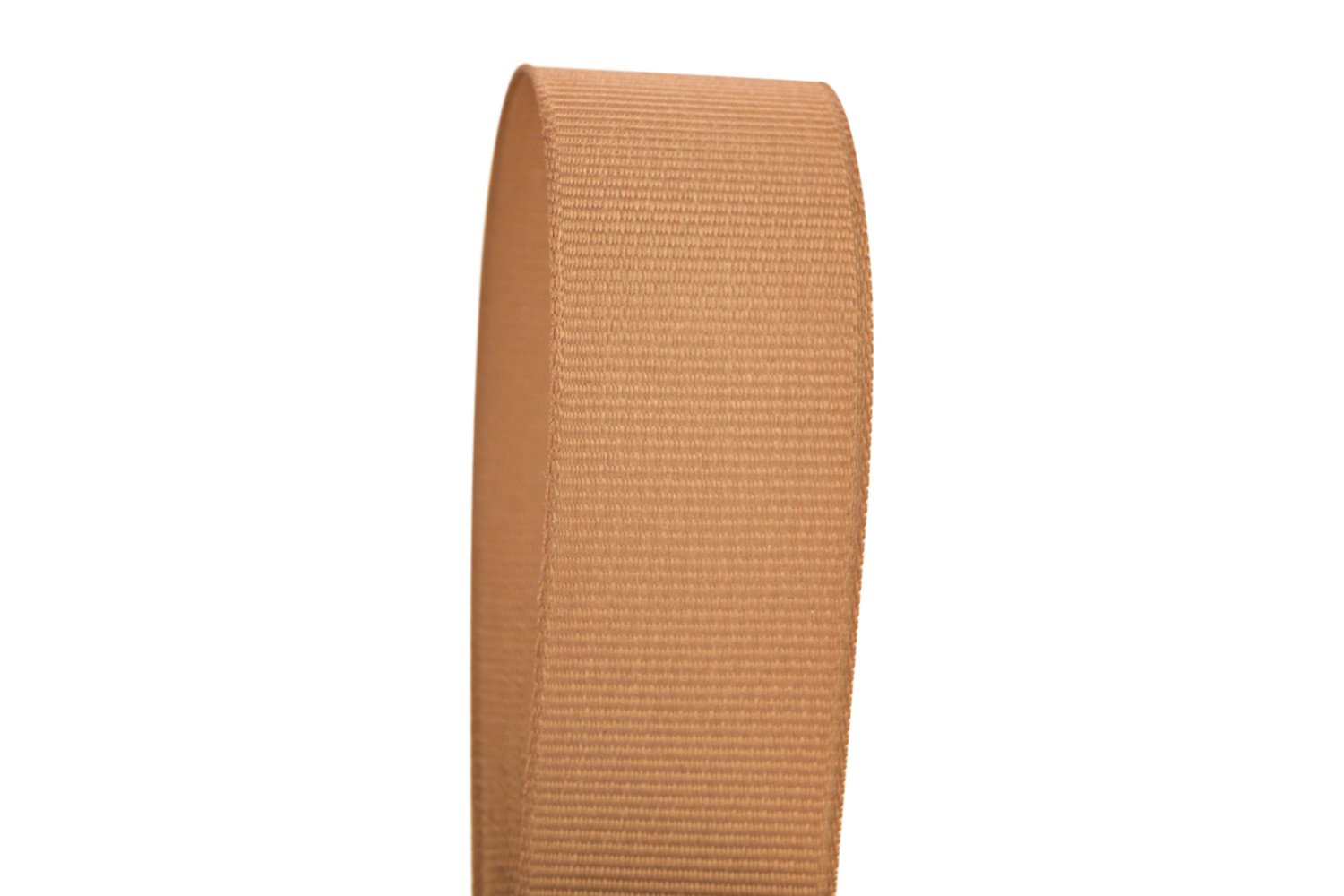 Ribbon Bazaar 7/8 Inch Solid Grosgrain Ribbon - Natural Color 50 Yards - 100% Polyester Craft Ribbon for Gift Wrapping, DIY Projects & Party Decorations