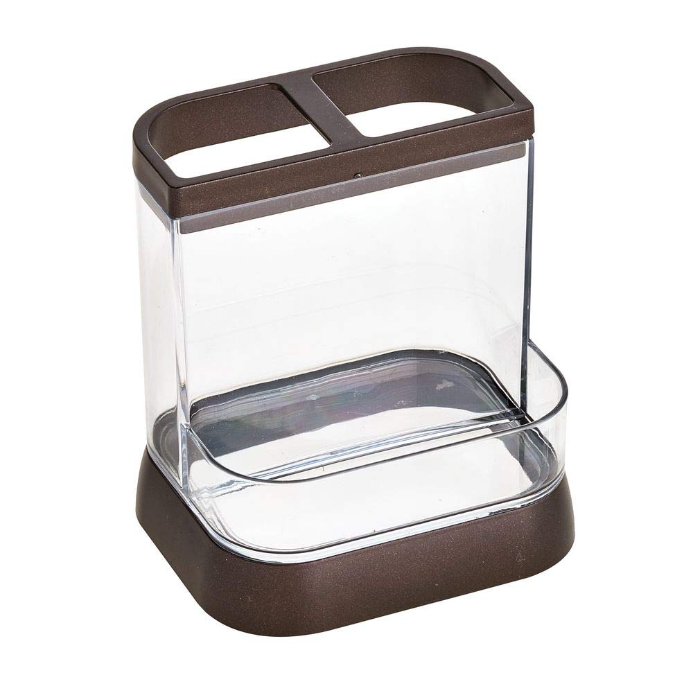 iDesign Haley Vanity Organizer - Bronze for Bathroom & Desk Storage