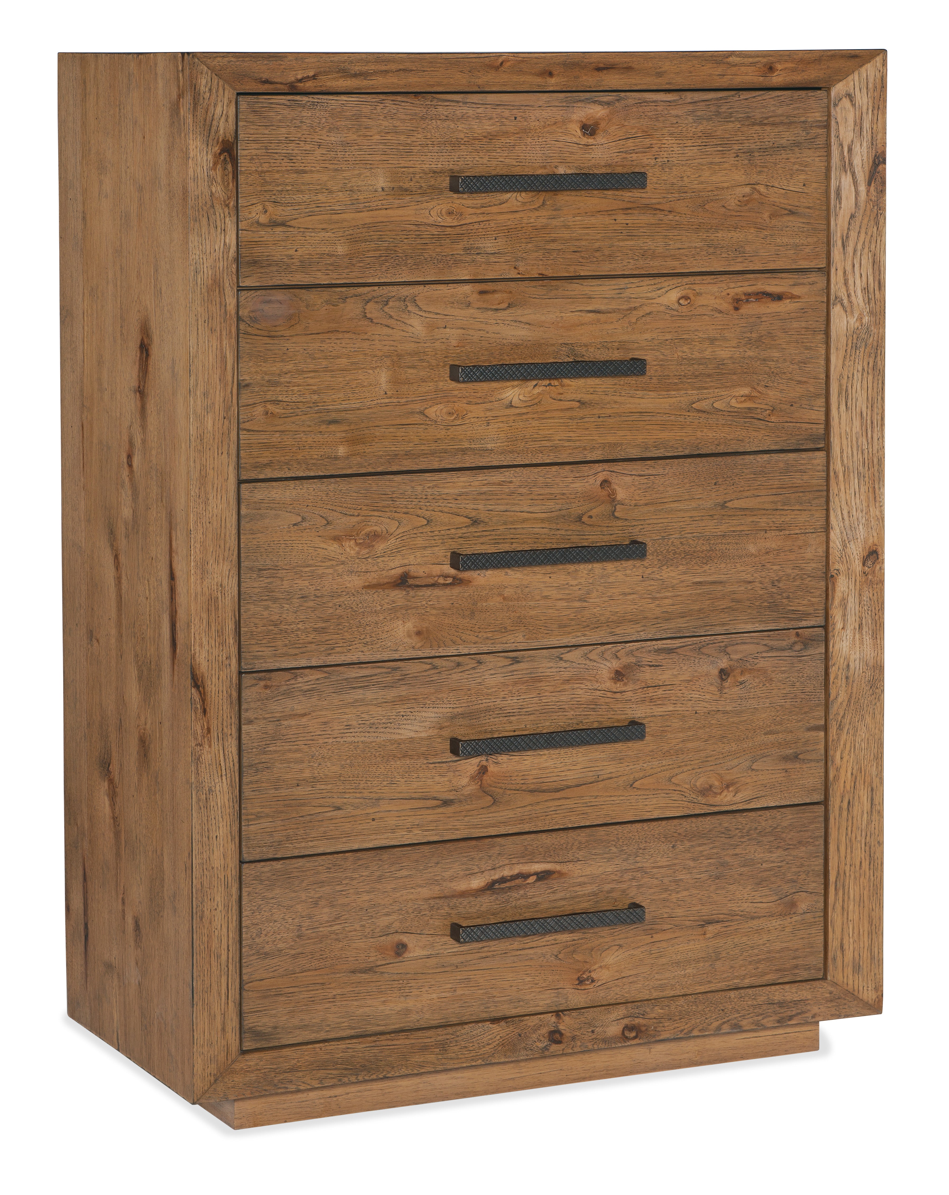 Big Sky 5-Drawer Chest - Solid Wood Dresser for Bedroom, Living Room & Office Storage - Organize Clothes, Toys & Essentials