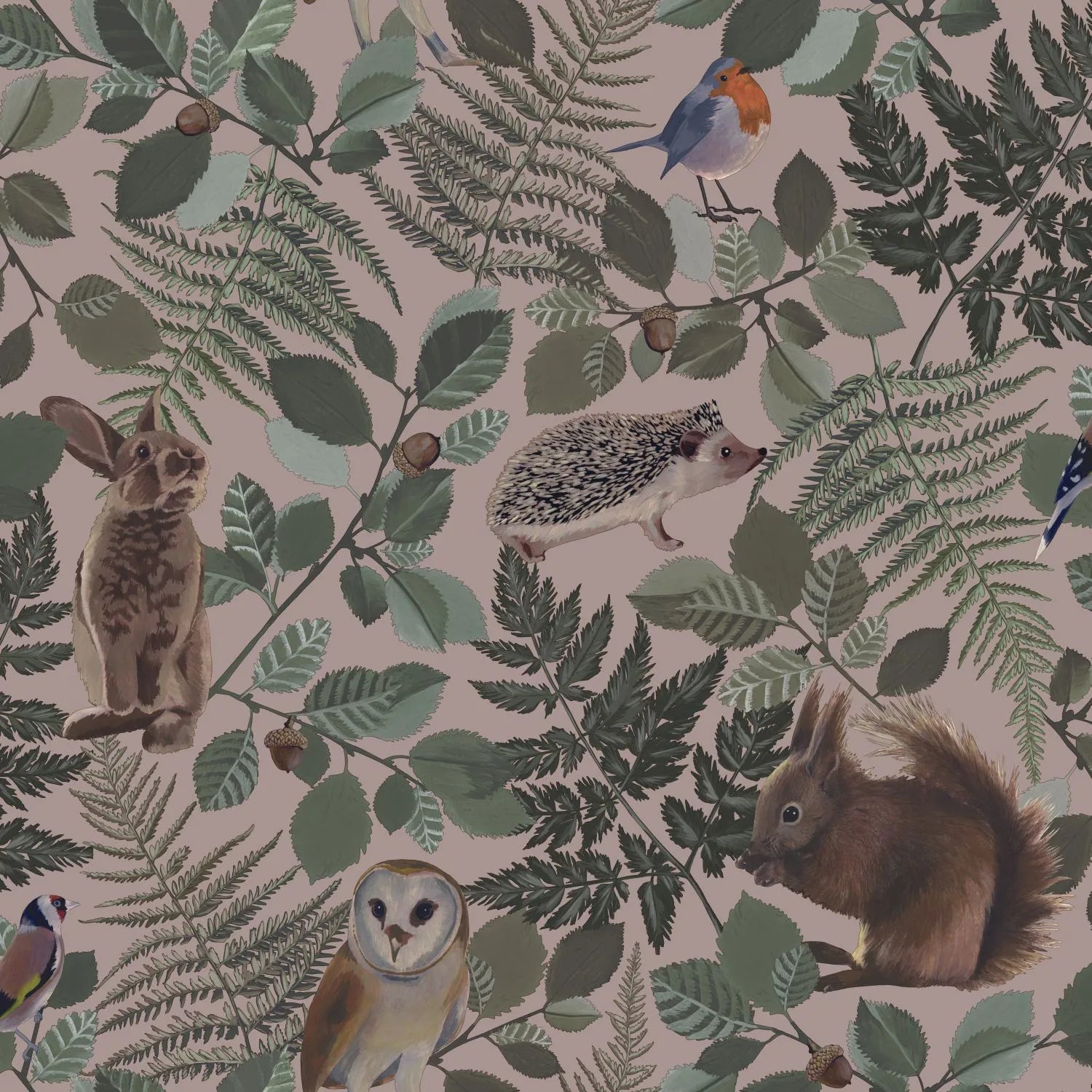 Forest Friends Mystic Woods - Enchanted Woodland Decor for Kids' Rooms & Nursery - Perfect for Fantasy Themed Bedrooms & Playrooms