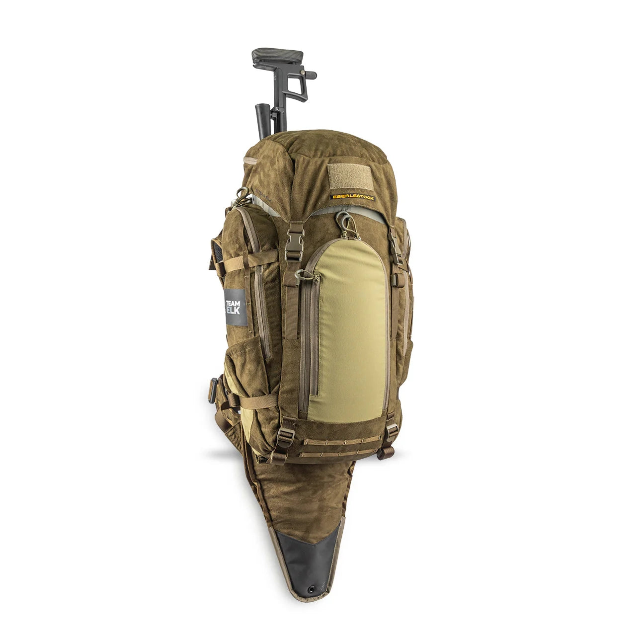 Eberlestock Team Elk Pack - Lightweight Hunting Backpack with Rifle Scabbard | Durable Gear for Elk Hunting, Backpacking & Outdoor Adventures