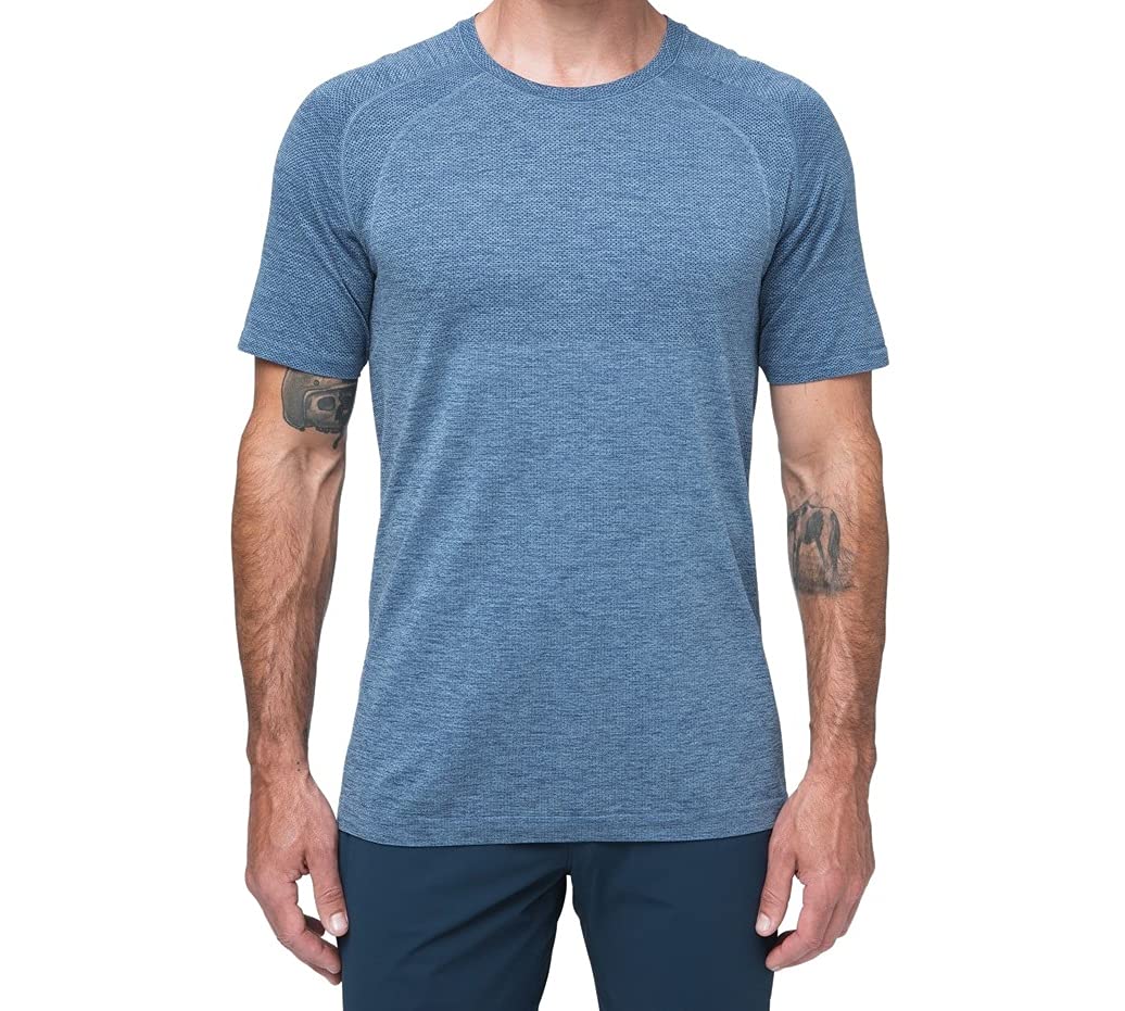 Lululemon Men's Metal Vent Tech Short Sleeve Shirt - Breathable Workout Top for Running, Gym & Training - Moisture-Wicking Activewear for Men