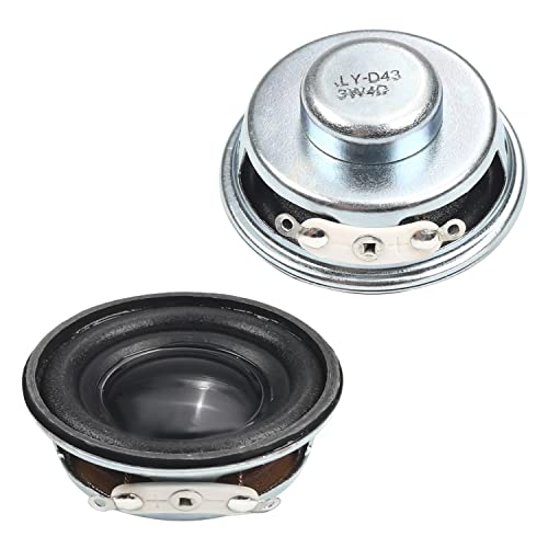 40mm Diameter 20mm Height 3W 4 Ohm 1Pcs