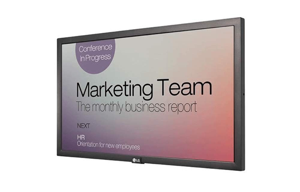 LG 22SM3B-B 22 Inch Full HD LED Monitor - Ultra Slim Bezel, 75Hz Refresh Rate for Home Office, Gaming & Entertainment