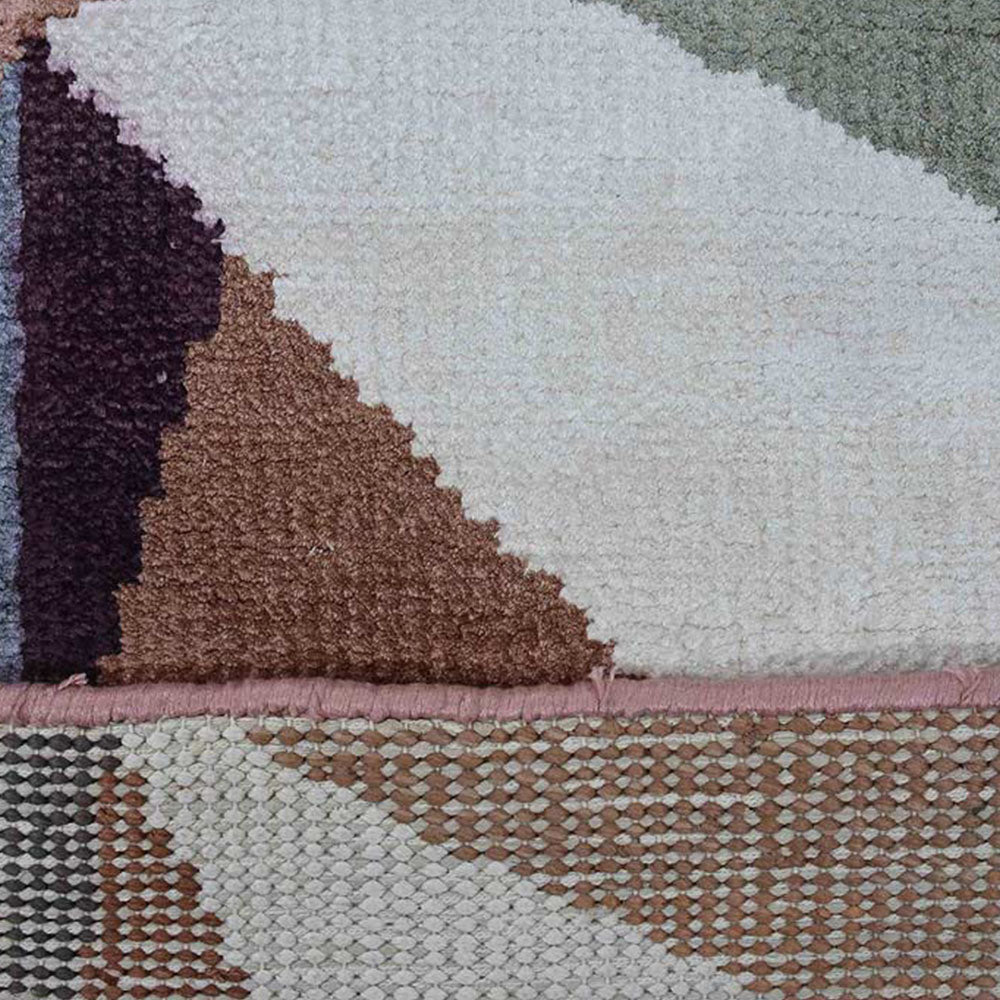 Hand Knotted Sheer Area Rug - Lightweight & Elegant for Living Room, Bedroom, or Nursery Decor