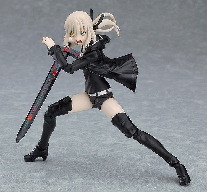 Fate/Grand Order Figma #418 Saber/Altria Pendragon (Alter) Shinjuku Version - Anime Action Figure Collectible for Display & Cosplay