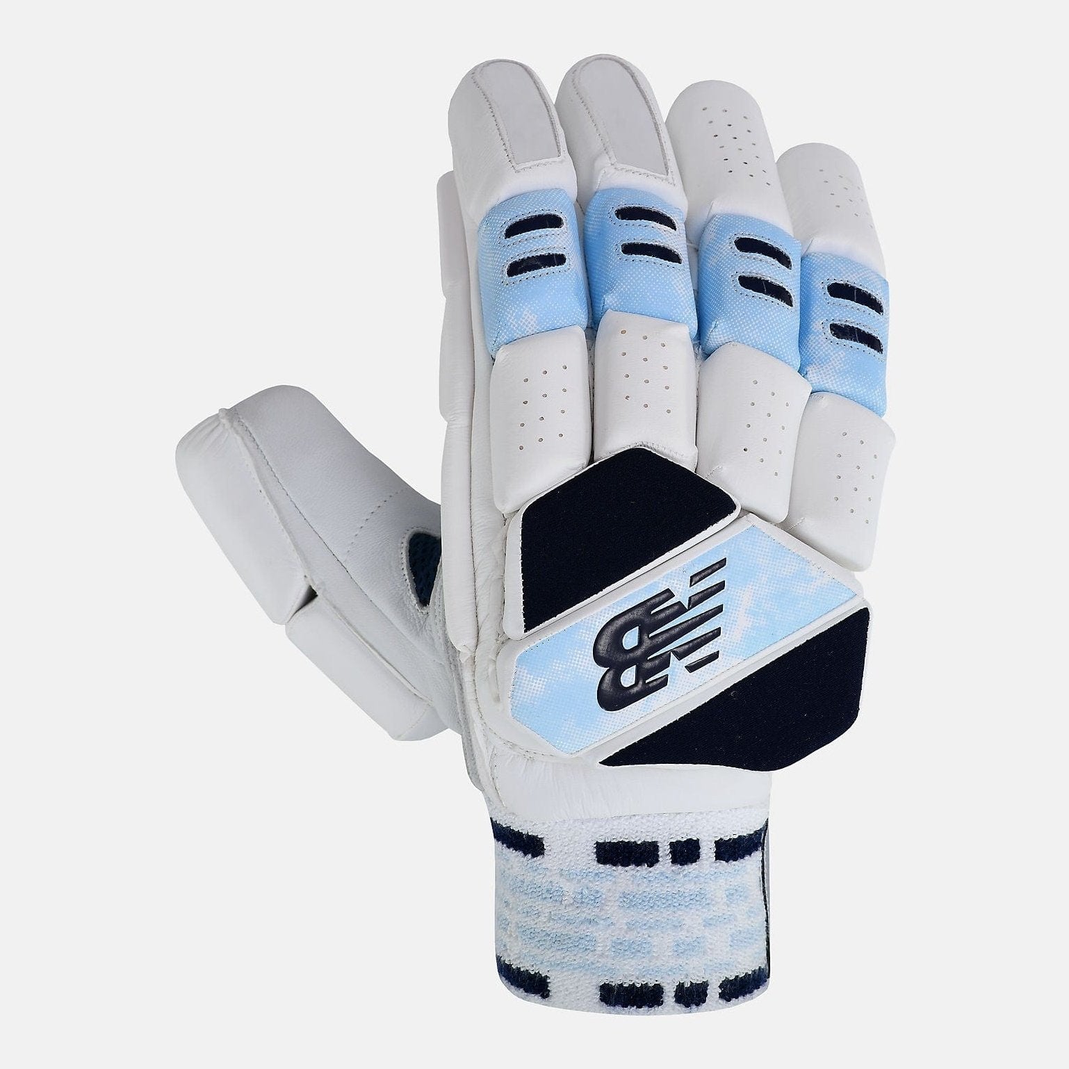 New Balance DC1280 Cricket Batting Gloves 2023 - Premium Leather Protection for Cricket Players - Perfect for Practice & Competitive Matches