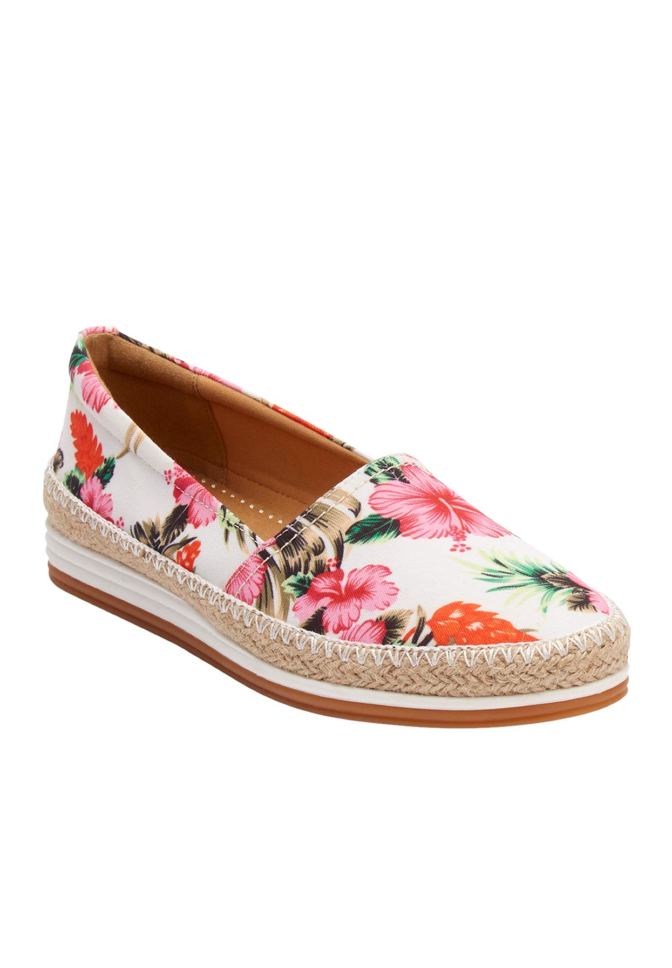 Comfortview Women's Wide Width The Spencer Flat - Comfortable & Stylish Flats for Work, Travel & Everyday Wear
