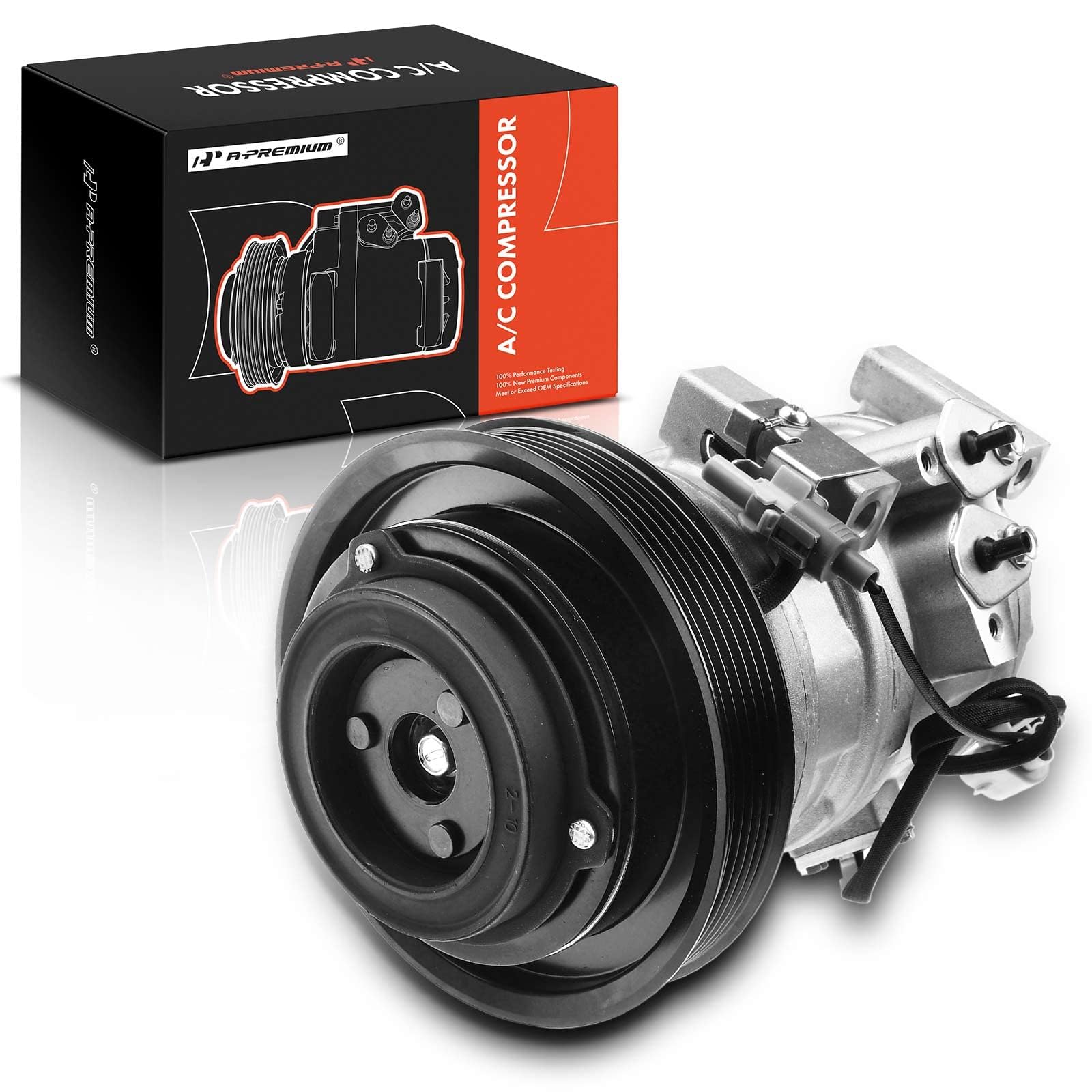 Premium AC Compressor with Clutch for 2000-2005 Toyota Celica 1.8L - High-Performance Replacement Part for Smooth Cooling in Summer Driving