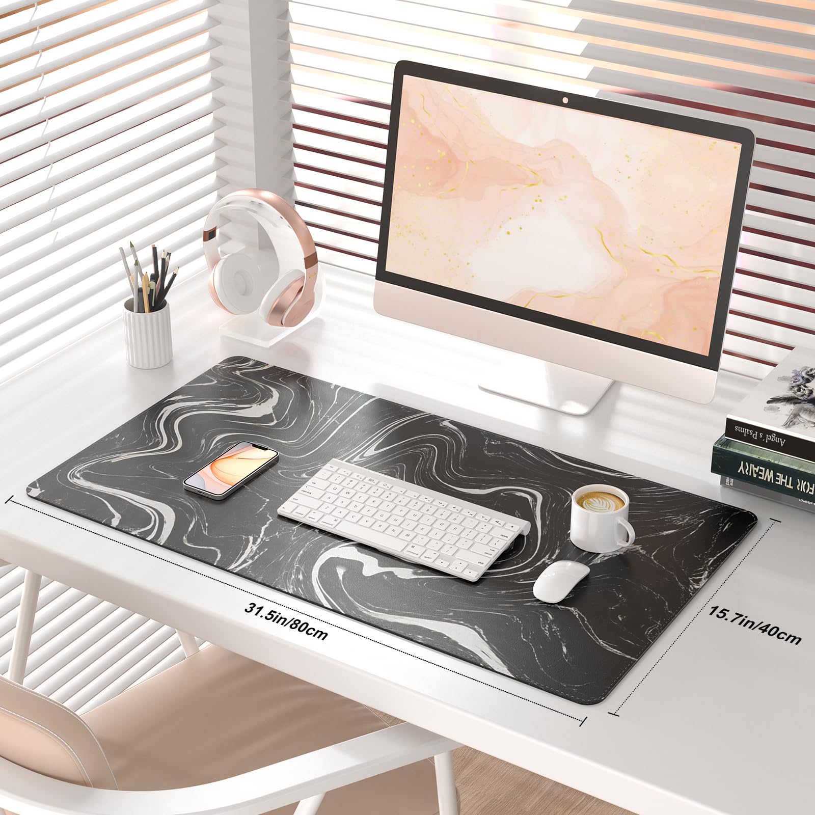 QIYI Extra Large Gaming Mouse Pad - 31.5
