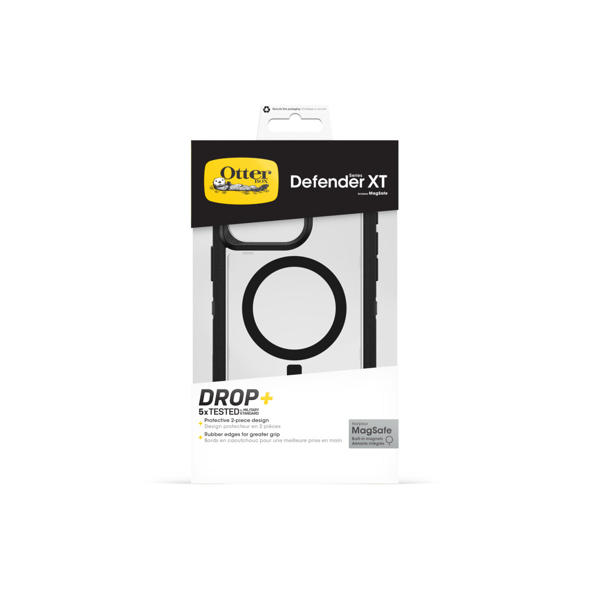 Otterbox Defender XT Clear Protective Case for iPhone 15 Pro Max - Shockproof, Drop Protection - Perfect for Outdoor, Work & Everyday Use