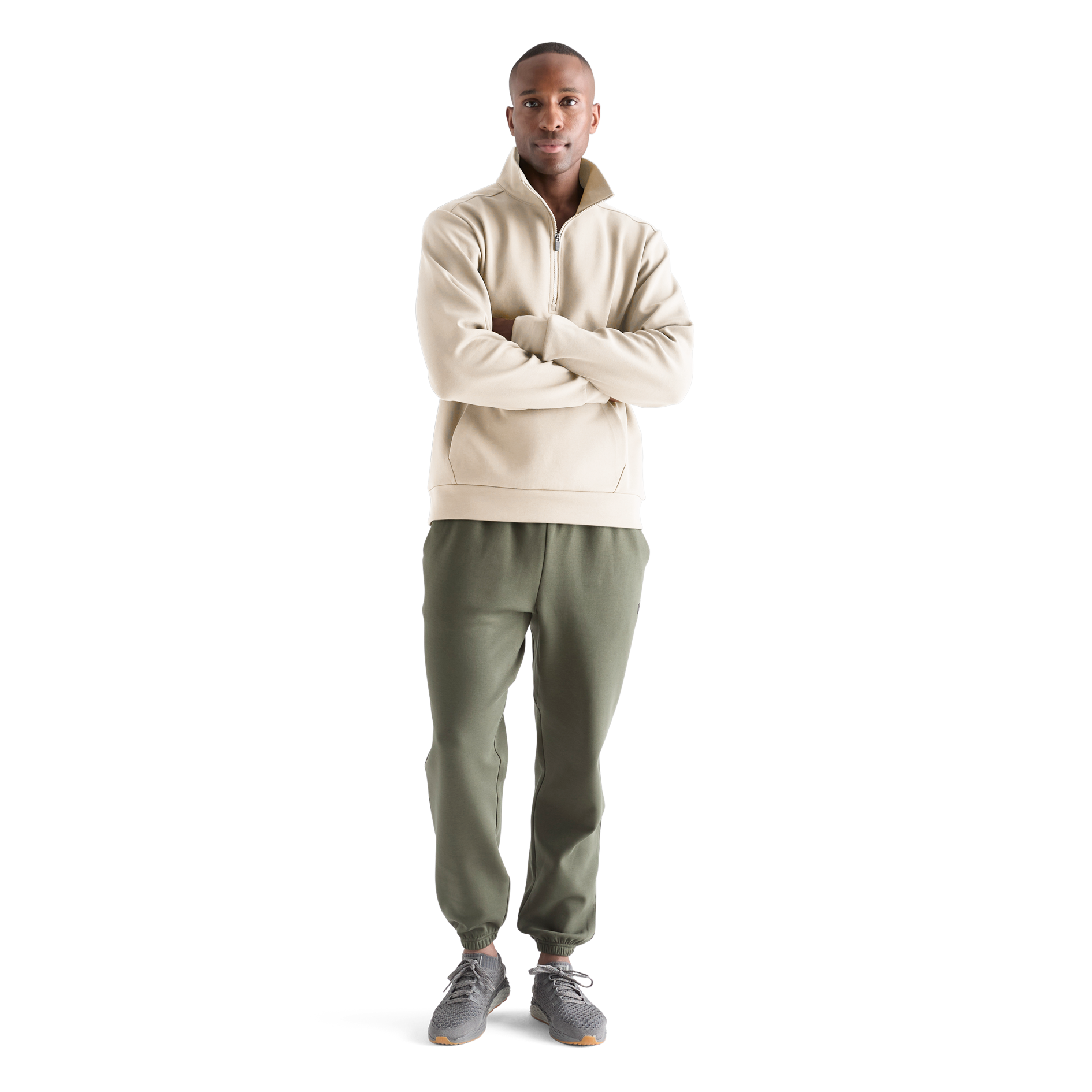Men's Allday Elements 1/4 Zip Pullover Fleece Jacket - Lightweight Outdoor Hiking & Casual Wear for Men