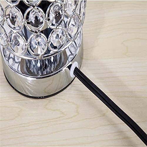 Crystal LED Desk Lamp - Modern Bedside Night Light for Bedroom, Office & Study | Creative & Practical Gift Idea for Home Decor & Reading