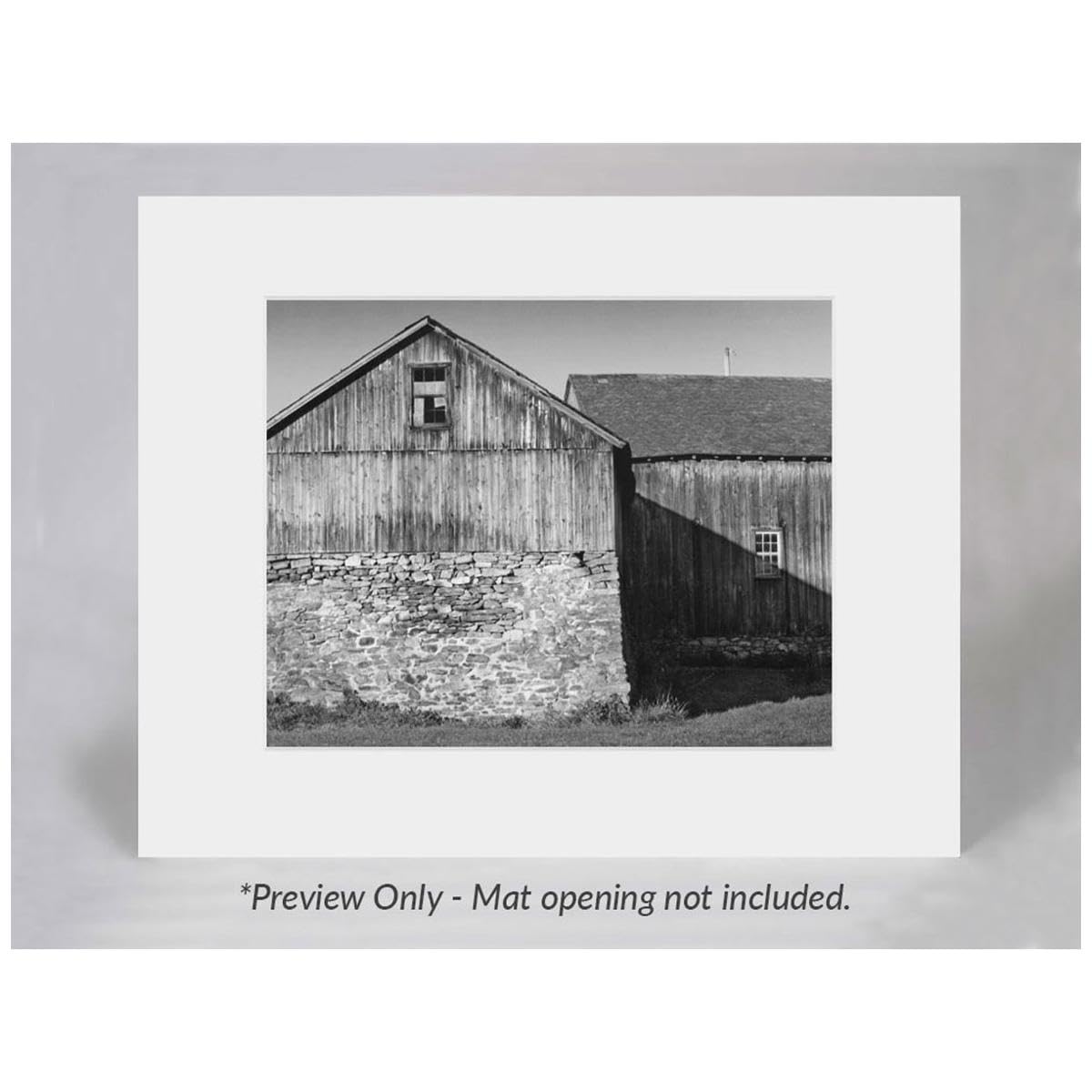 Archival Methods Museum Board 17x22 Inches - Acid-Free Bright White 2 Ply (Pack of 25) - Perfect for Framing, Matting & Art Conservation