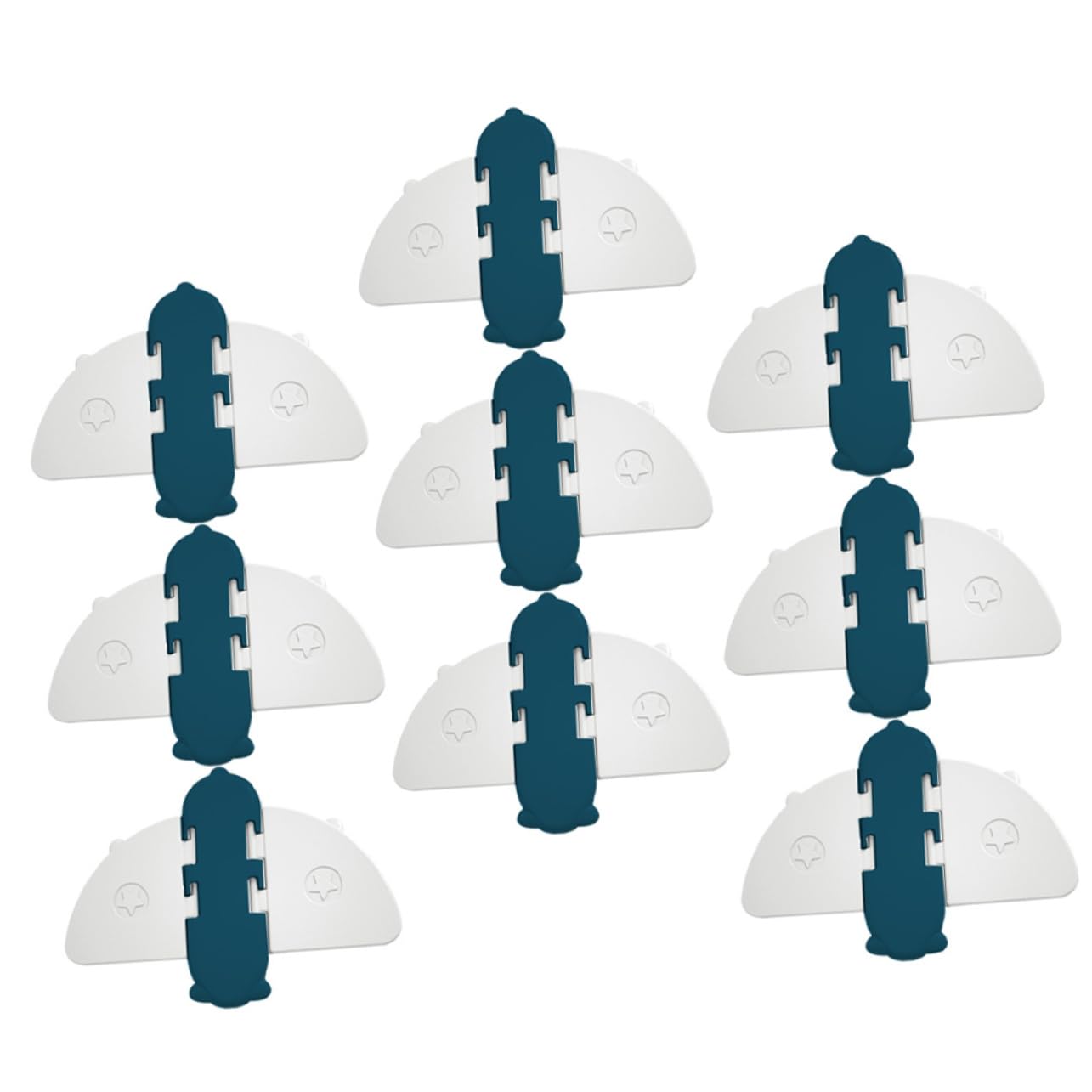 DOITOOL 27-Piece Child Safety Door and Window Locks - ABS Baby Proofing Locks for Sliding Doors, Wardrobes & Cabinets - Secure Your Home for Toddlers & Pets