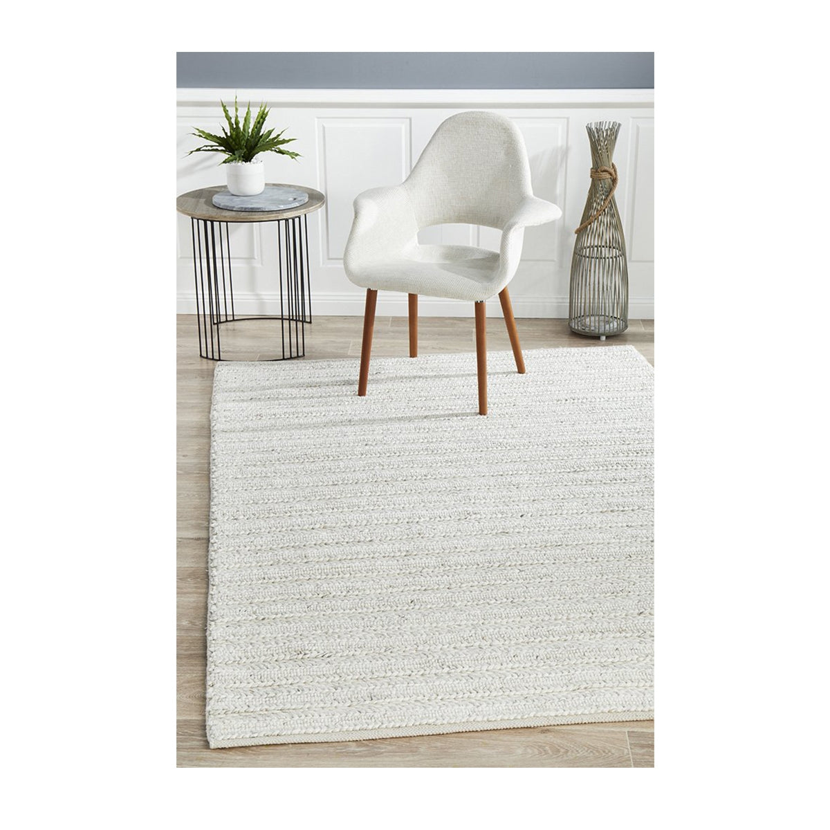 Harvest 801 Ivory Area Rug - Soft & Durable Handmade Carpet for Living Room, Bedroom, Dining Room - Perfect for Home Decor & Cozy Spaces