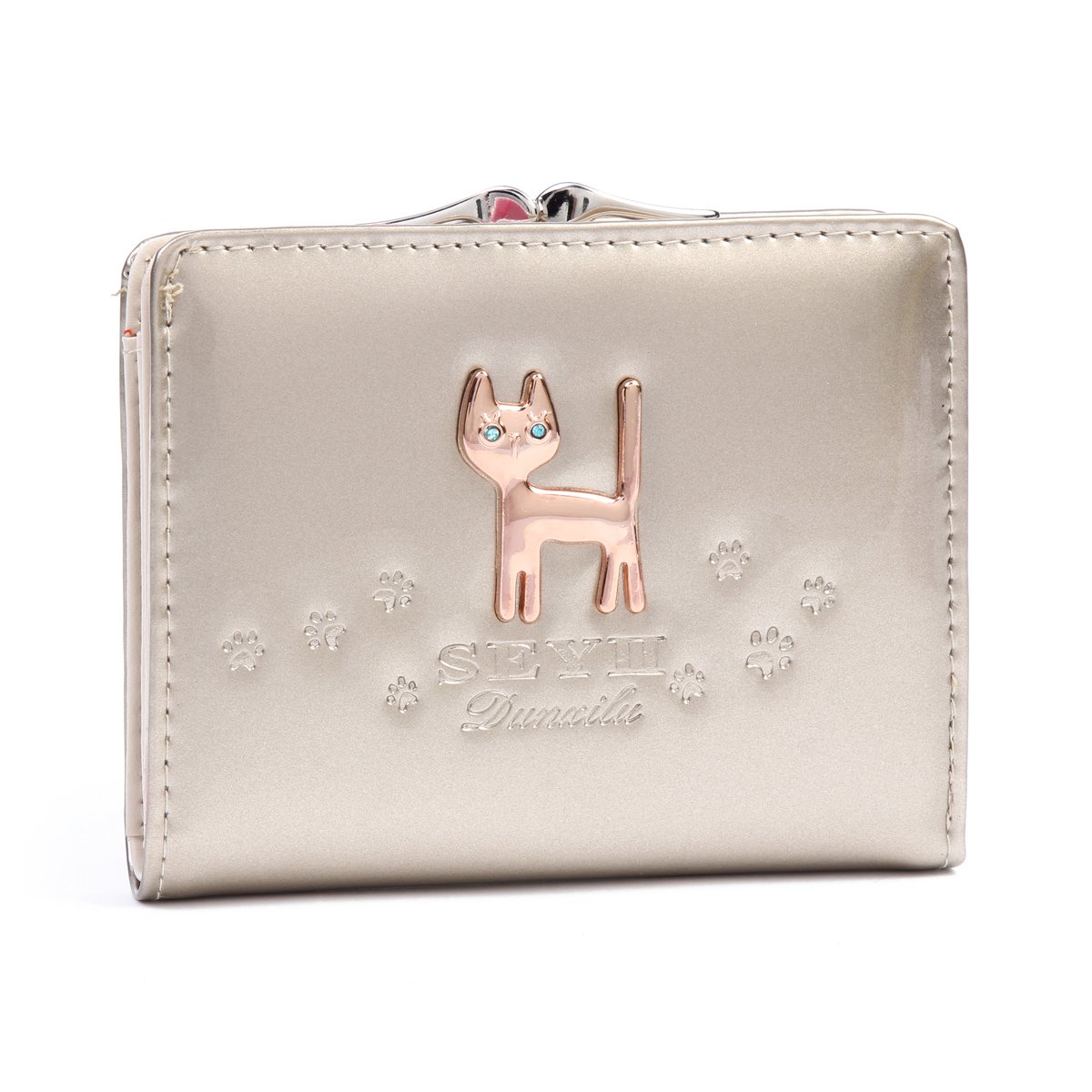 Damara Women's Medium Candy Color PU Accordion Card Wallet - Stylish & Multifunctional for Everyday Use, Travel, and Shopping