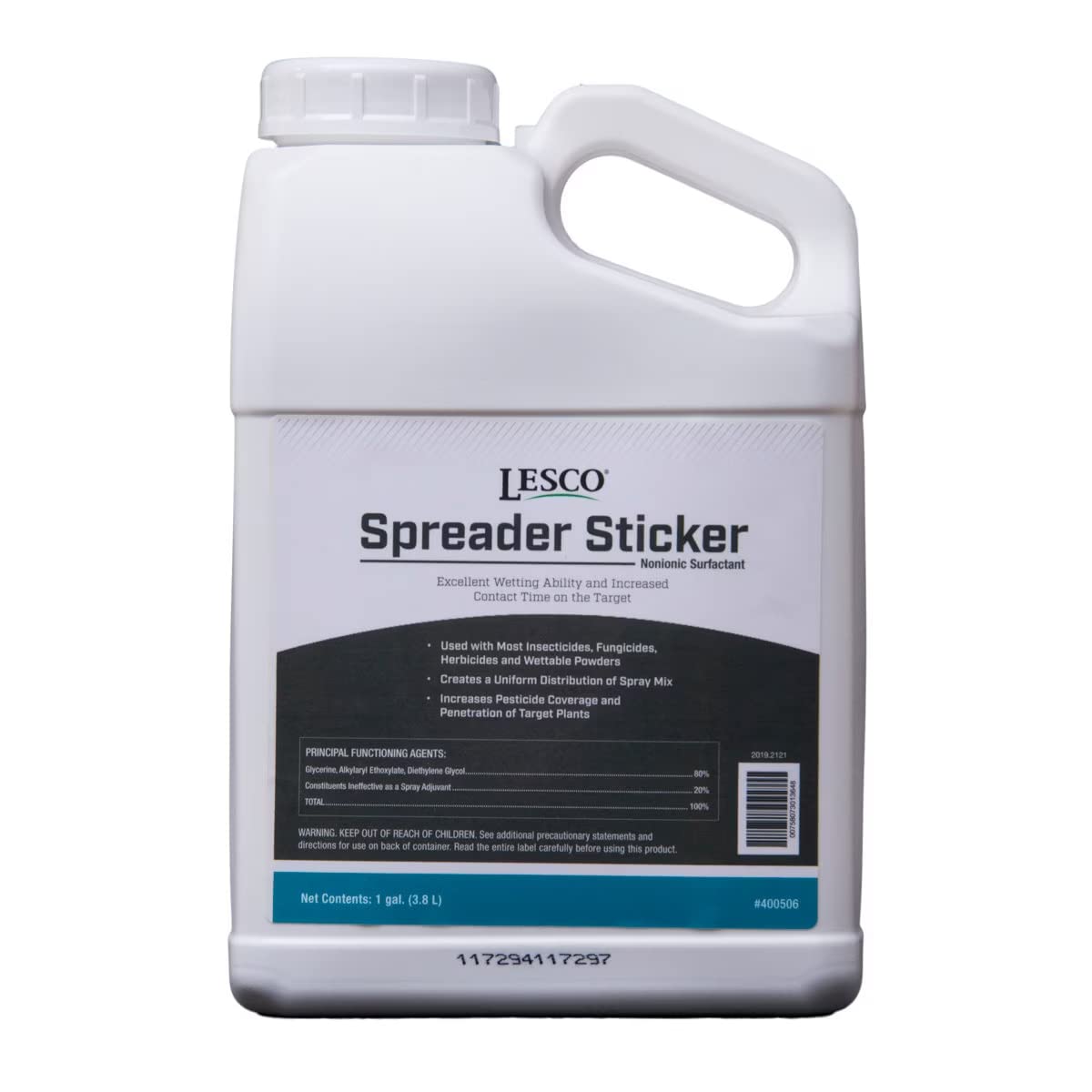 Lesco Professional 1 Gallon Spreader Sticker - Lawn Care Adhesive for Herbicides & Pesticides | Perfect for Golf Courses, Sports Fields & Home Lawn Maintenance