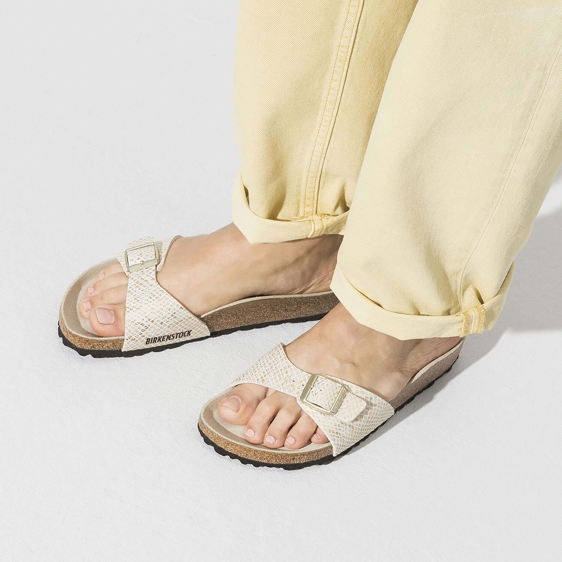 Birkenstock Women's Sandals - Comfortable Cork Footbed Slides for Summer | Casual Walking, Beach, Travel & Everyday Wear