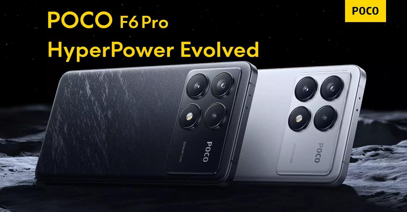 Xiaomi Poco F6 / Poco F6 Pro 5G Smartphone (256GB/512GB/1TB Storage) - High Performance Android Phone for Gaming, Streaming & Productivity