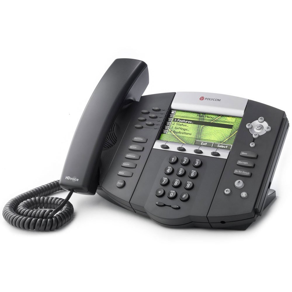 Polycom Conference Phone - Premium Business VoIP Speakerphone for Clear Conference Calls - Ideal for Office Meetings, Remote Work & Team Collaboration