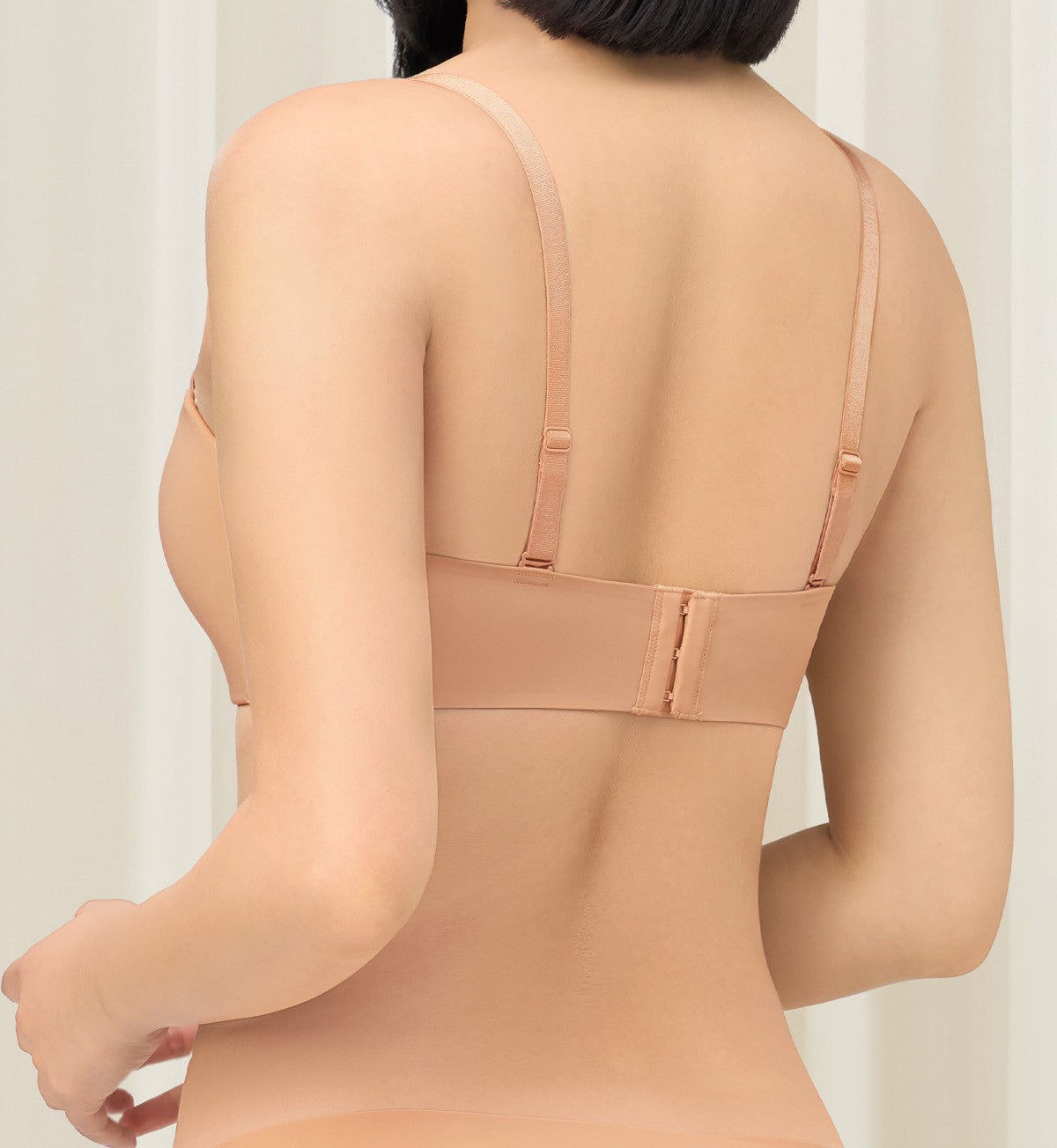 Tri Zone Non-Wired Padded Bra - Seamless Comfort for Everyday Wear, Workout & Yoga - Plus Size & Full Coverage Support