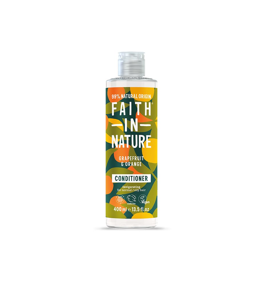 Faith In Nature Grapefruit & Orange Conditioner - Hydrating & Invigorating Hair Care for Dry & Damaged Hair - Perfect for Daily Use & Salon-Quality Results at Home