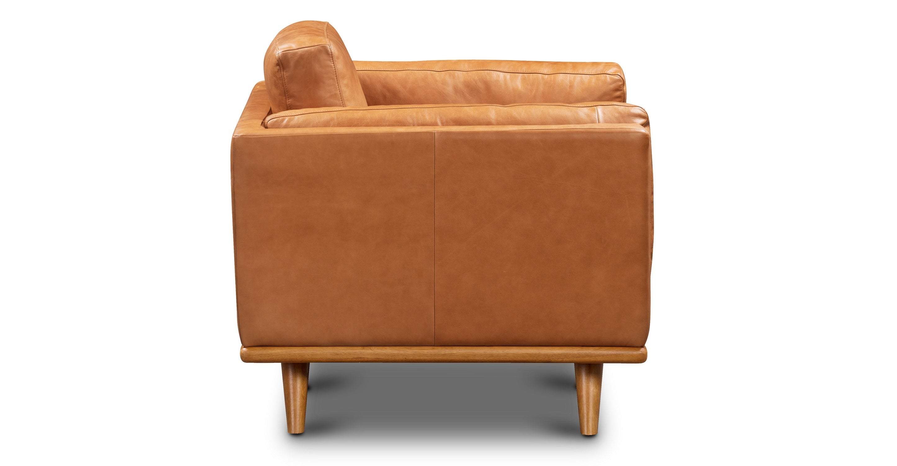 Cadiz Lounge Chair - Modern Accent Chair for Living Room, Bedroom & Office - Comfortable Upholstered Armchair with Wooden Legs - Perfect for Relaxing, Reading & Decorating