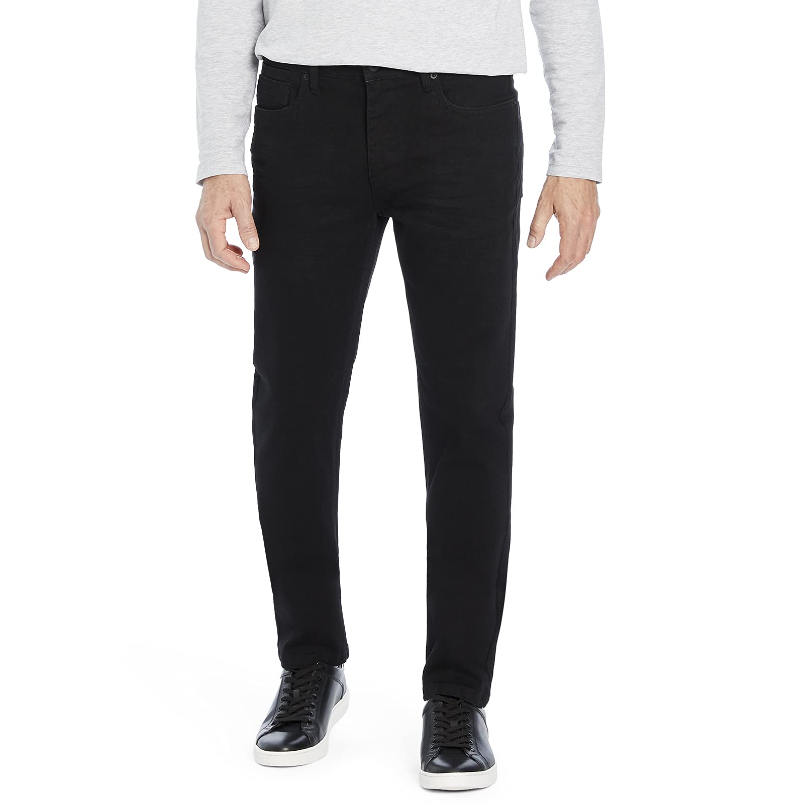 Kenneth Cole Men's Slim Fit Stretch Jeans with Repreve Recycled Polyester | Comfortable & Eco-Friendly Denim Pants for Casual Wear & Office Outfits