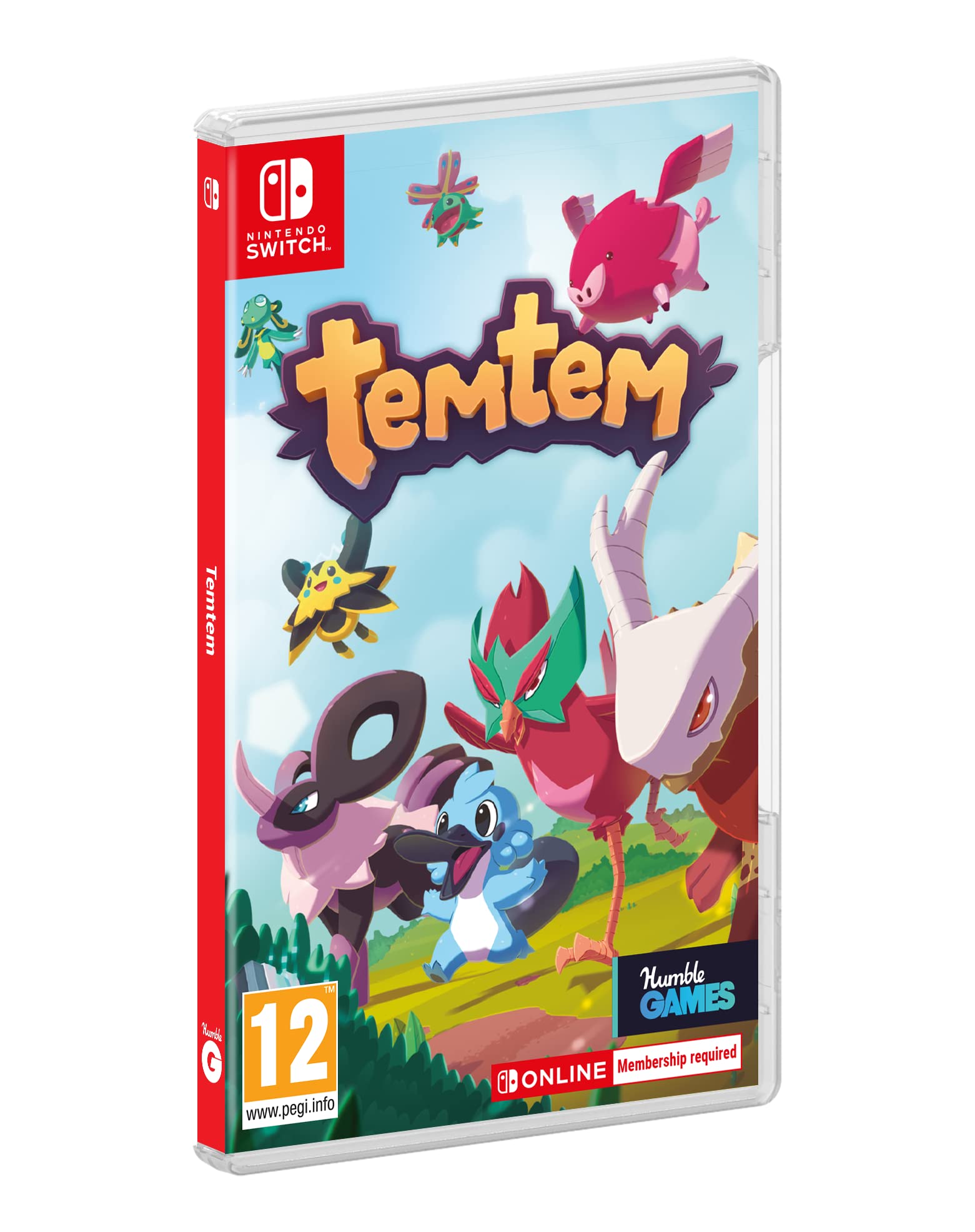 Temtem for Nintendo Switch - Catch, Battle, and Trade in the Ultimate Monster-Taming Adventure | Perfect for Multiplayer and Online Battles