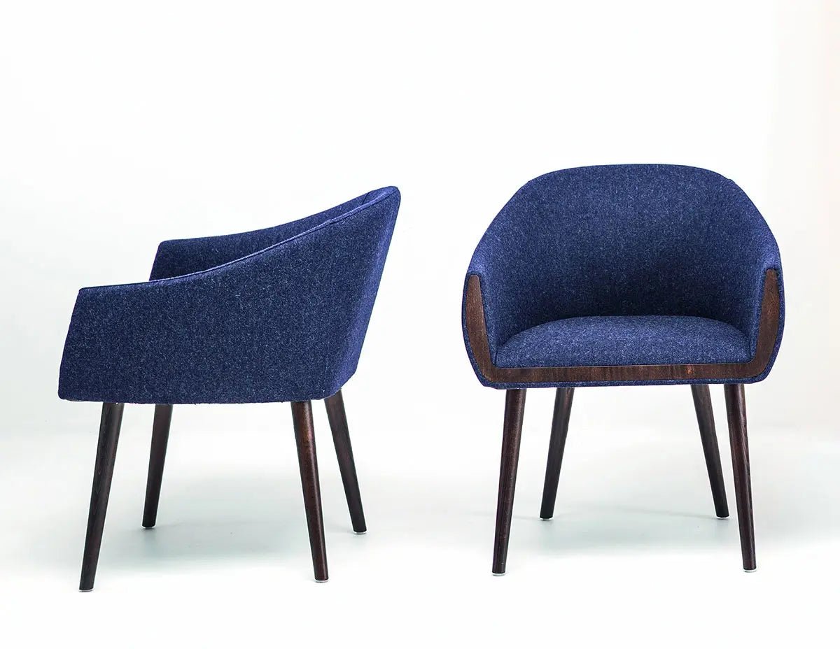 Bross Ginevra Chair - Modern Accent Chair for Living Room, Bedroom & Office - Stylish Home Decor & Comfortable Seating