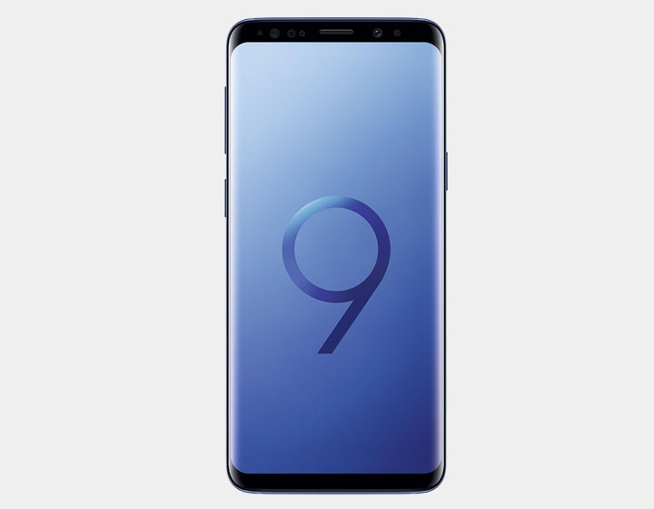 Samsung Galaxy S9 G960F 64GB GSM Unlocked Smartphone - 4GB RAM, Dual SIM, 12MP Camera, Blue | Perfect for Travel, Business & Streaming