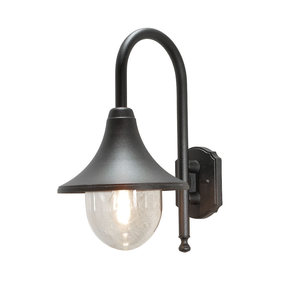 Bari LED Downlight - Matt Black & White Finish - E27 Bulb Base - IP44 Rated - Perfect for Living Room, Bedroom, and Kitchen Lighting