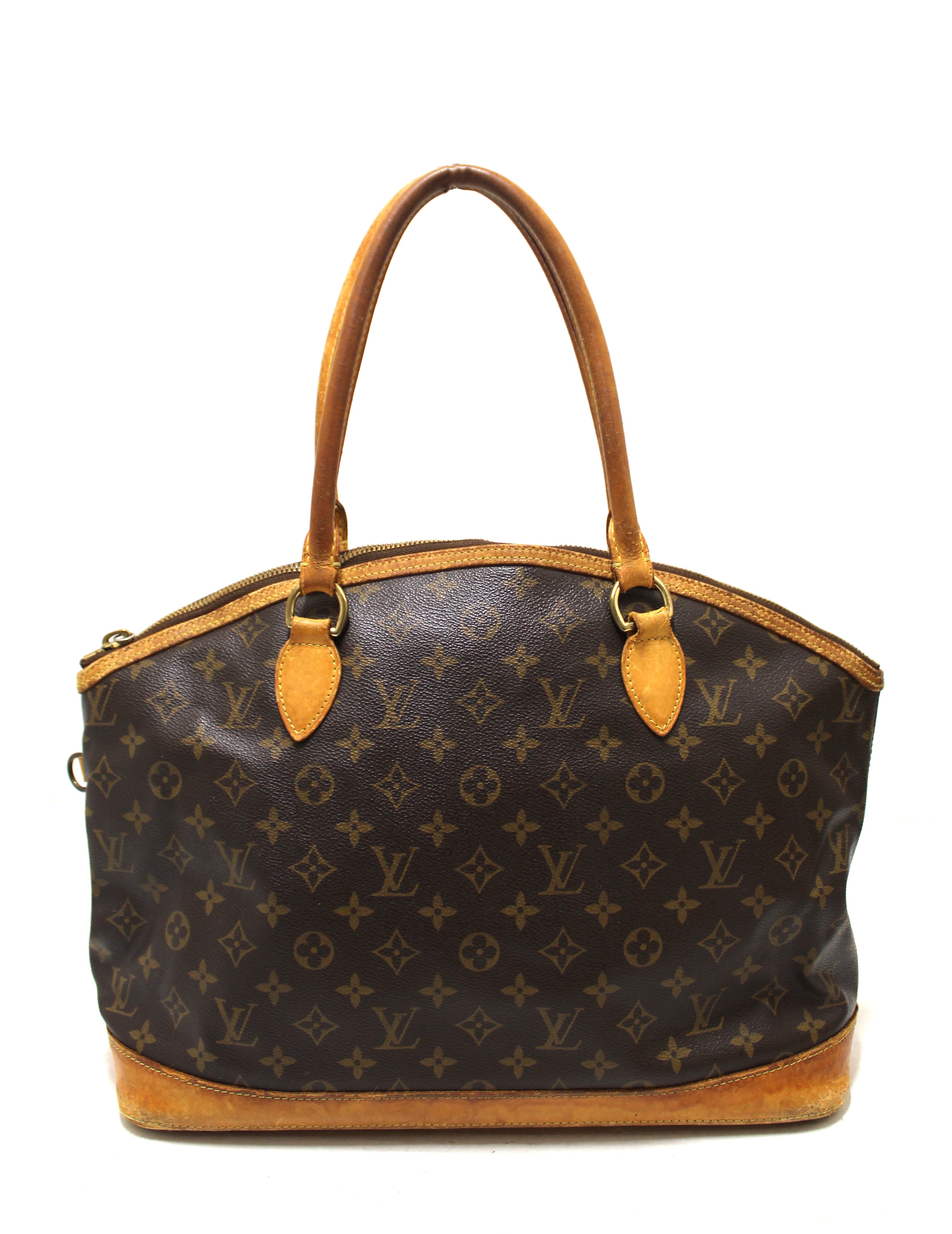 Authentic Louis Vuitton Monogram Lockit Horizontal Shoulder Bag - Luxury Leather Handbag for Women, Perfect for Work, Travel & Everyday Use